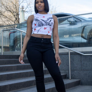 Grunge Crane Tank Top - Image 4