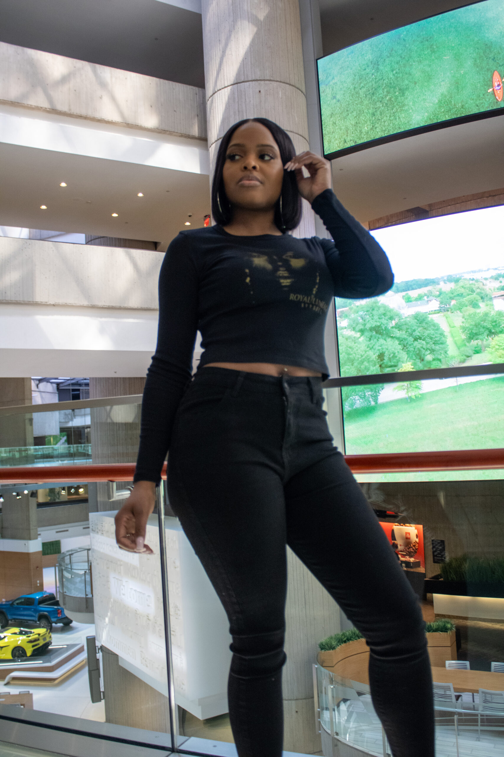 Muse Crop Long Sleeve Shirt
