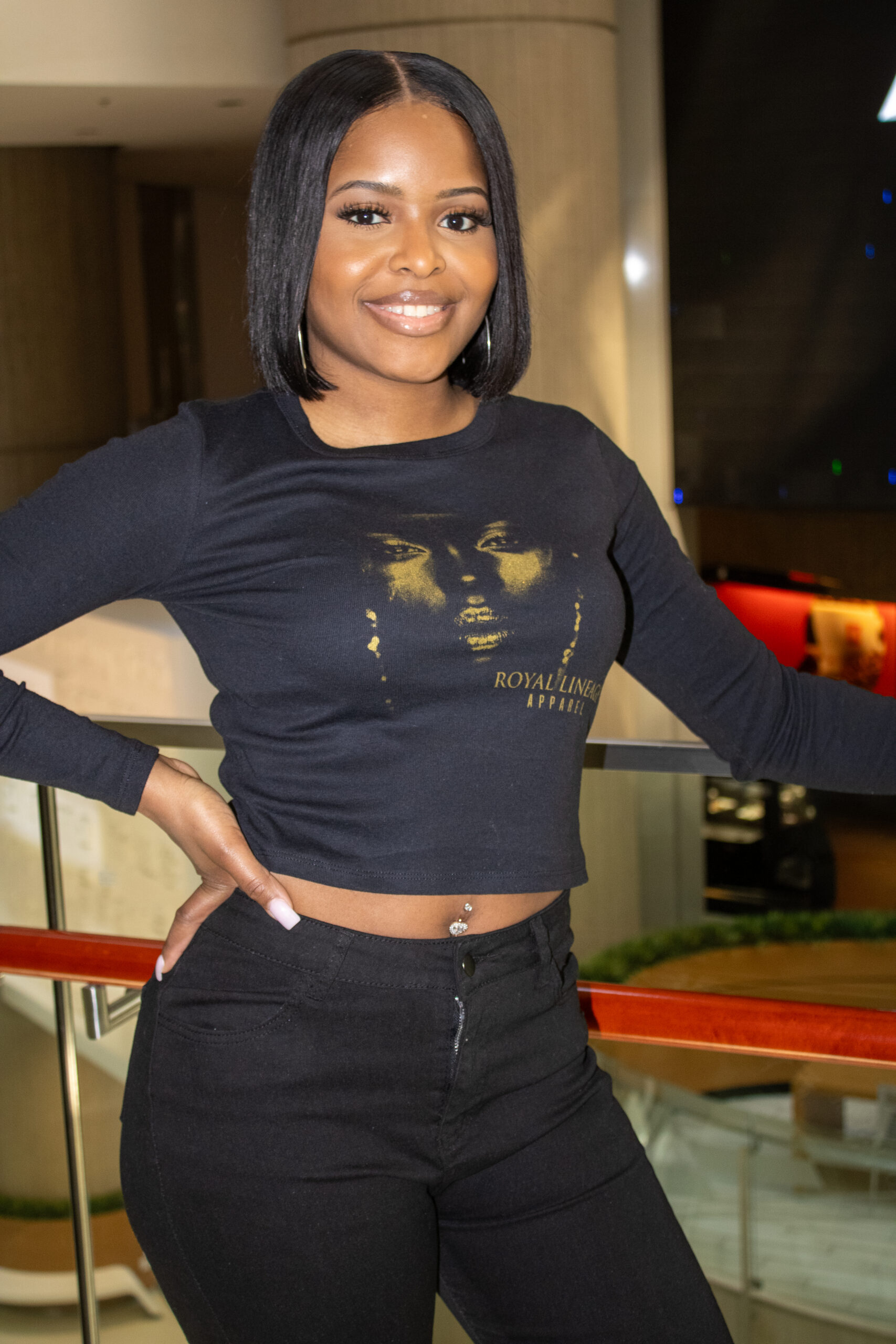 Muse Crop Long Sleeve Shirt