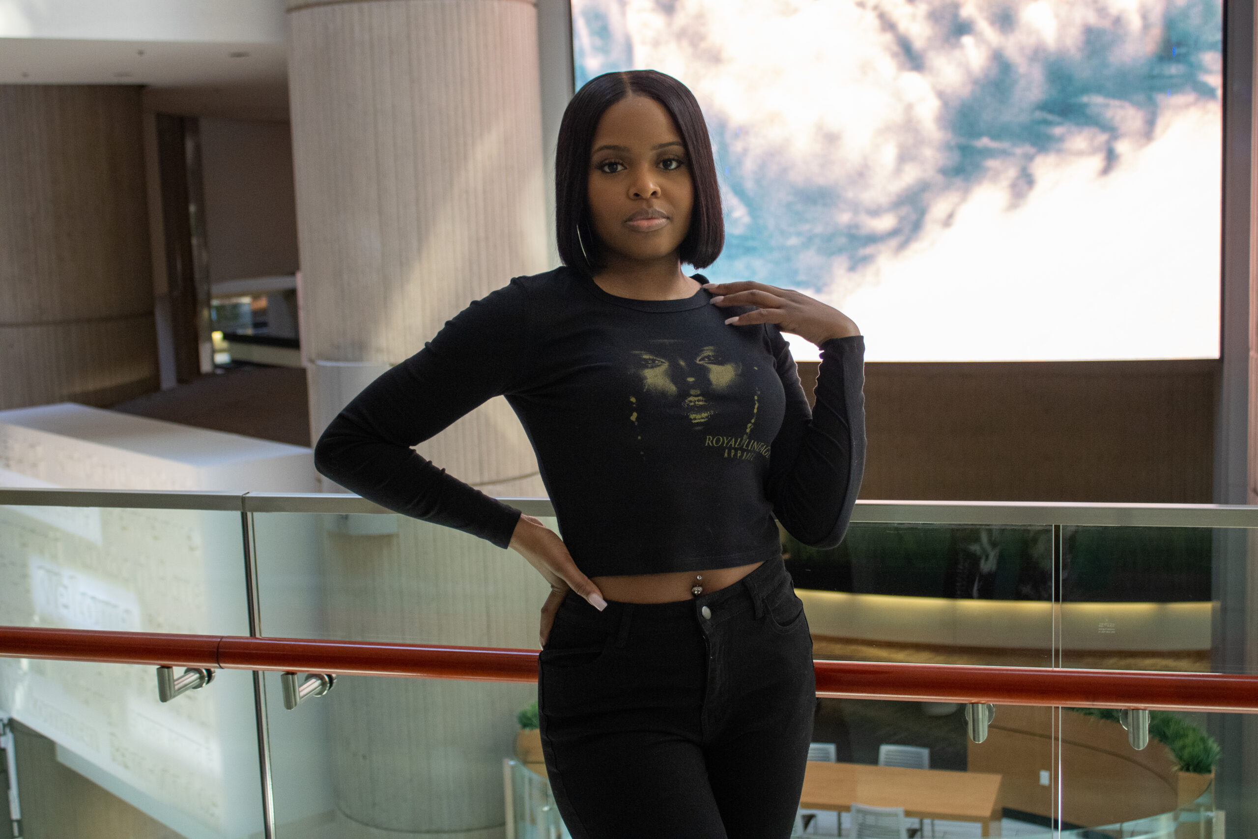 Muse Crop Long Sleeve Shirt
