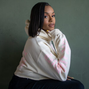 Royal Reverie Crop Hoodie - Image 7